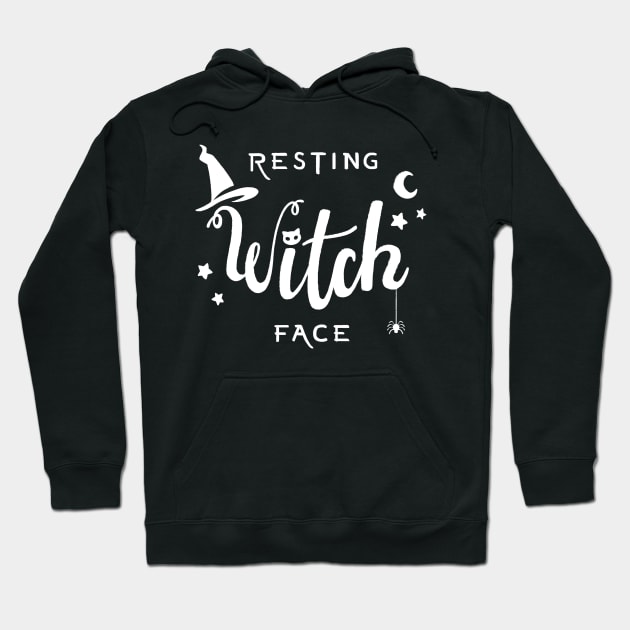 Resting Witch Face Hoodie by Randy_van_der_Vlag